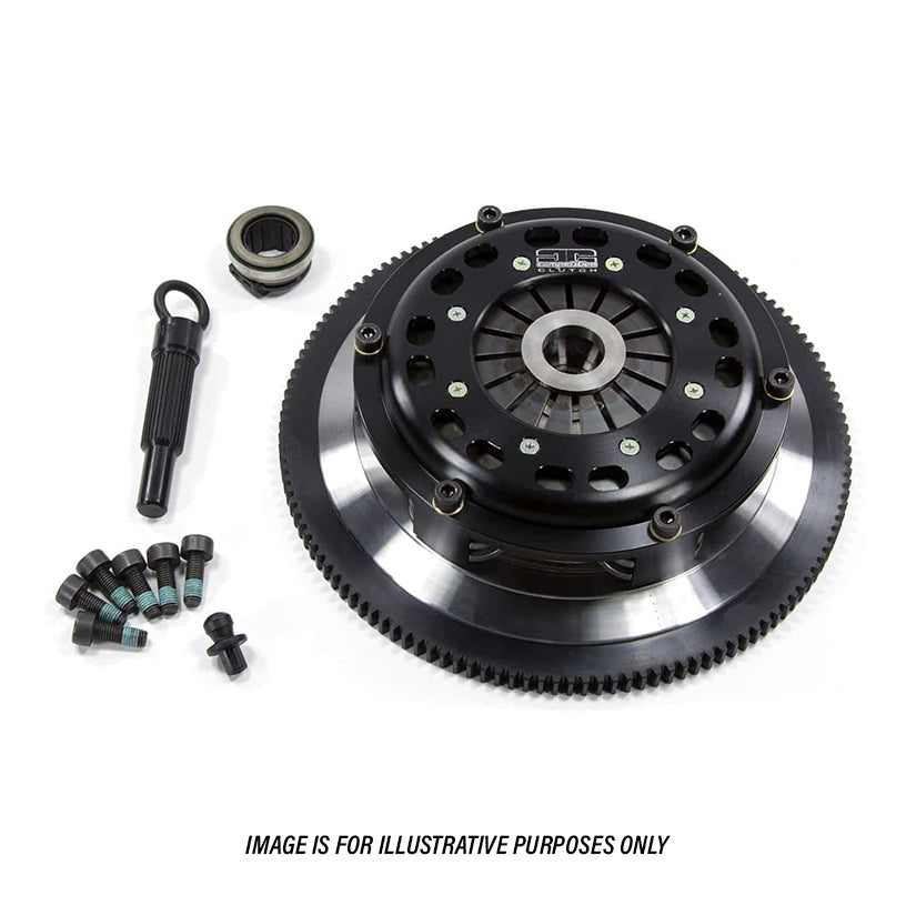 Competition Clutch 184mm Race Sintered Twin Disc Clutch and Flywheel K ...